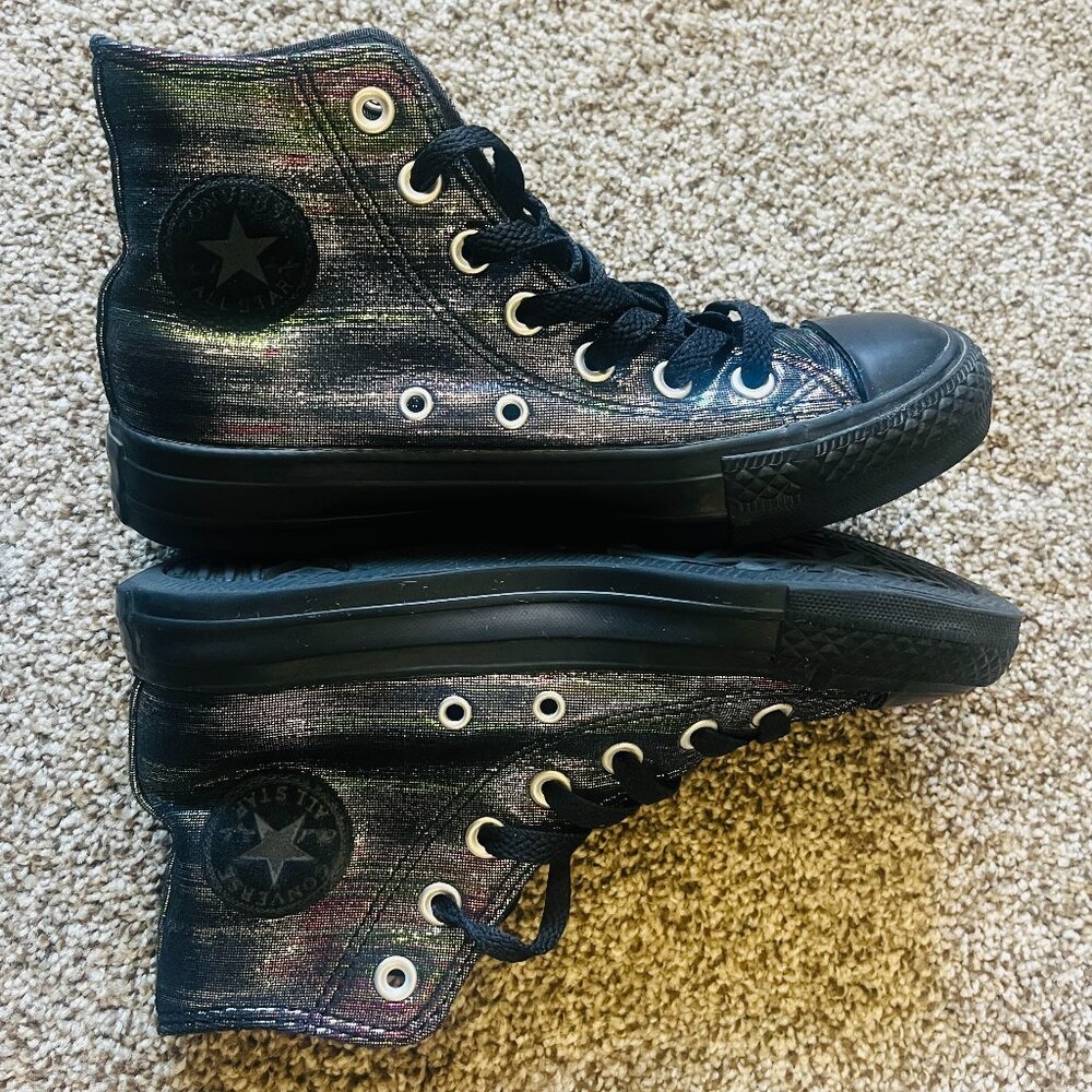 Converse Chuck 70 Metallic Rainbow High Top Sneakers - Women Size US5/UK3/EU35